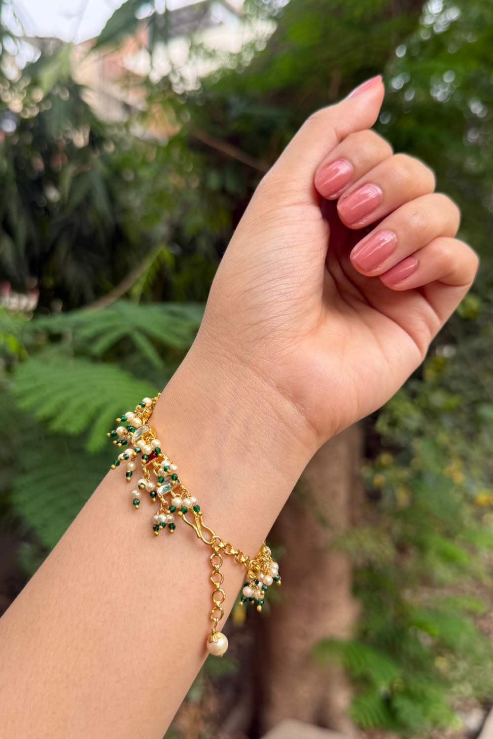 MEHER CHAND DETACHABLE HATHPHOOL (hathphool cum bracelet)