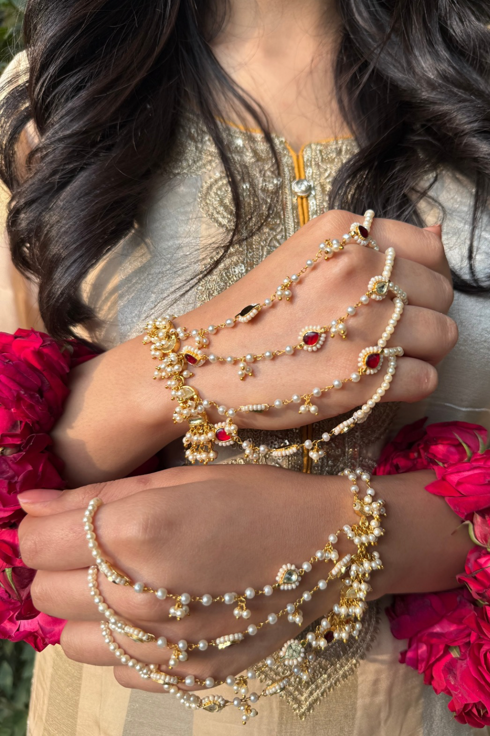 MASTANI BRIDAL HATHPHOOL (PAIR)