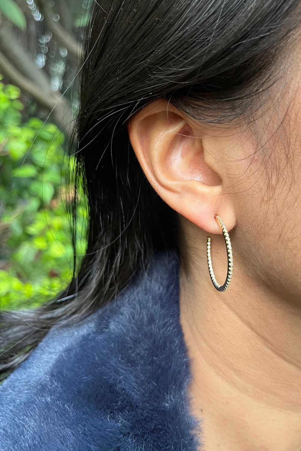 GOLD THIN HOOPS
