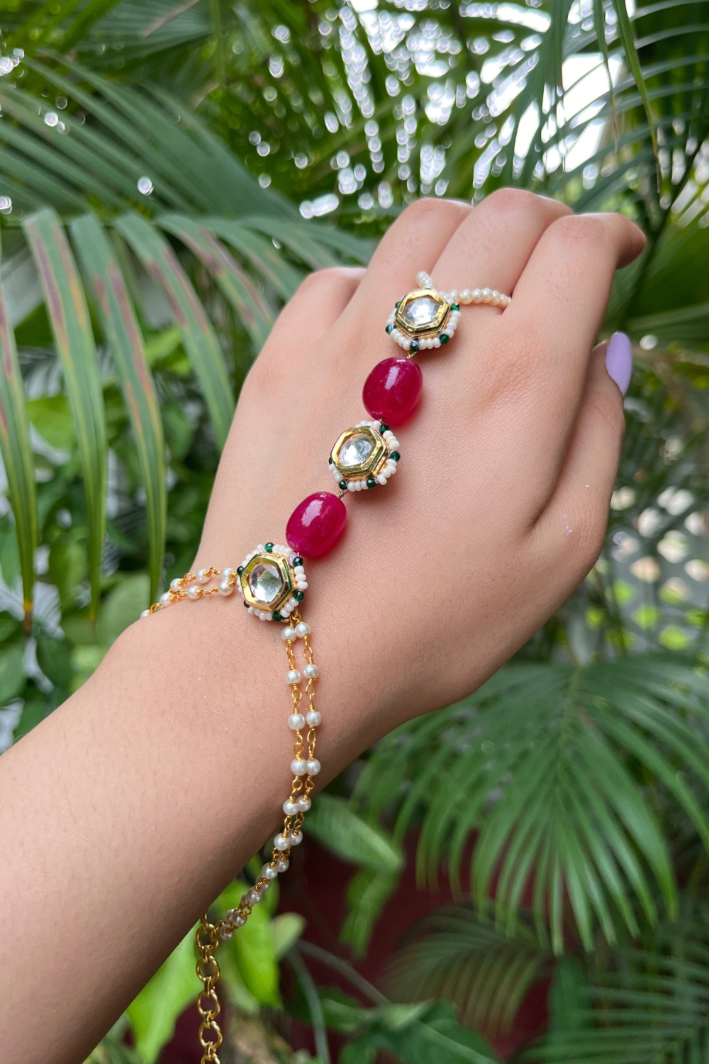 FALAK HAND HARNESS- RED