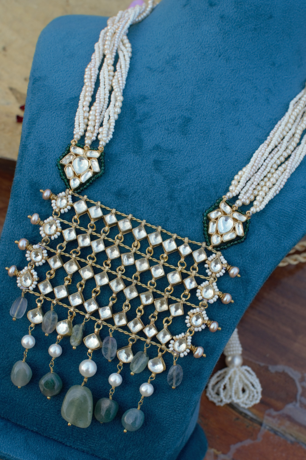 POLKI CHAUKI NECKLACE
