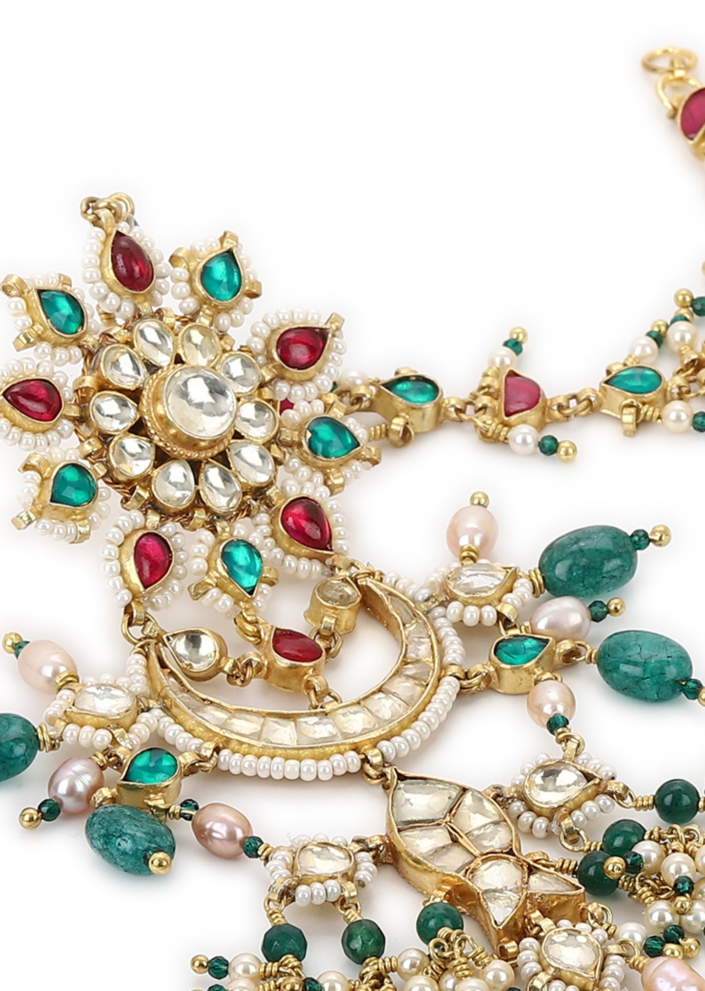 MACHHLI POLKI VERSATILE EARRINGS