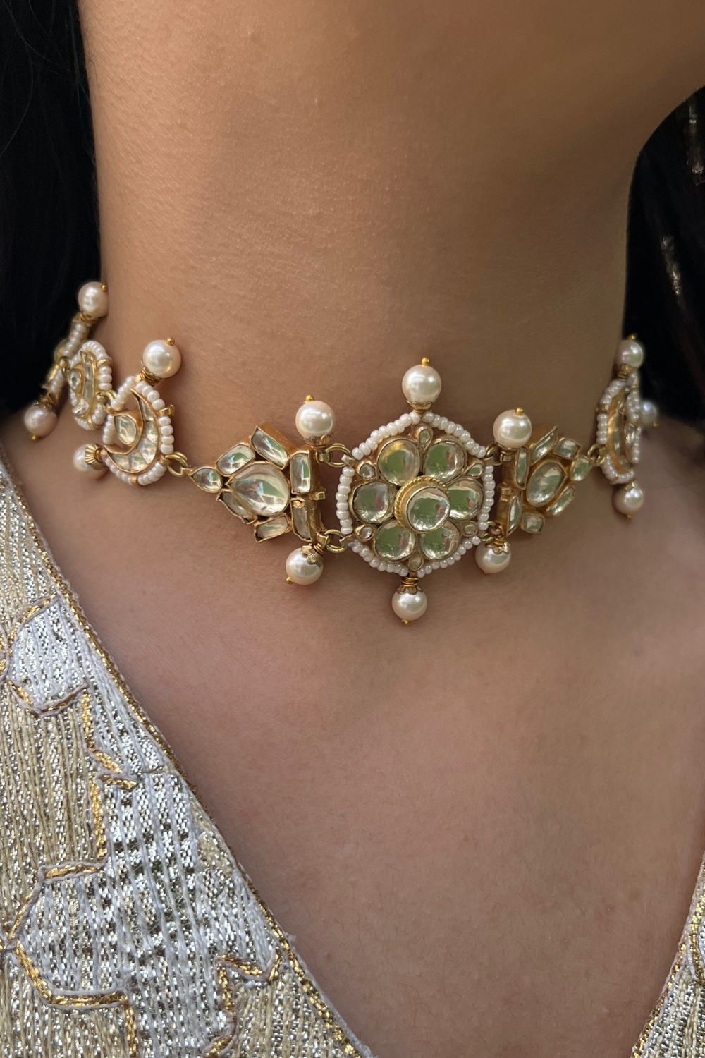 KUNDAN SHEESHPATTI CUM CHOKER