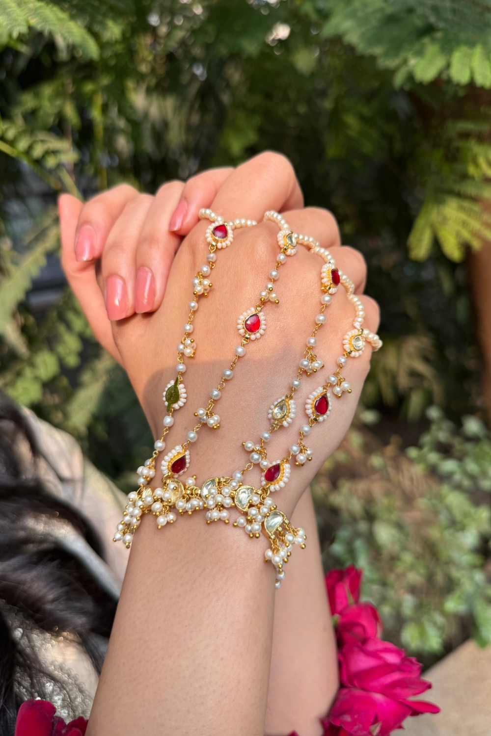 MASTANI BRIDAL HATHPHOOL (PAIR)