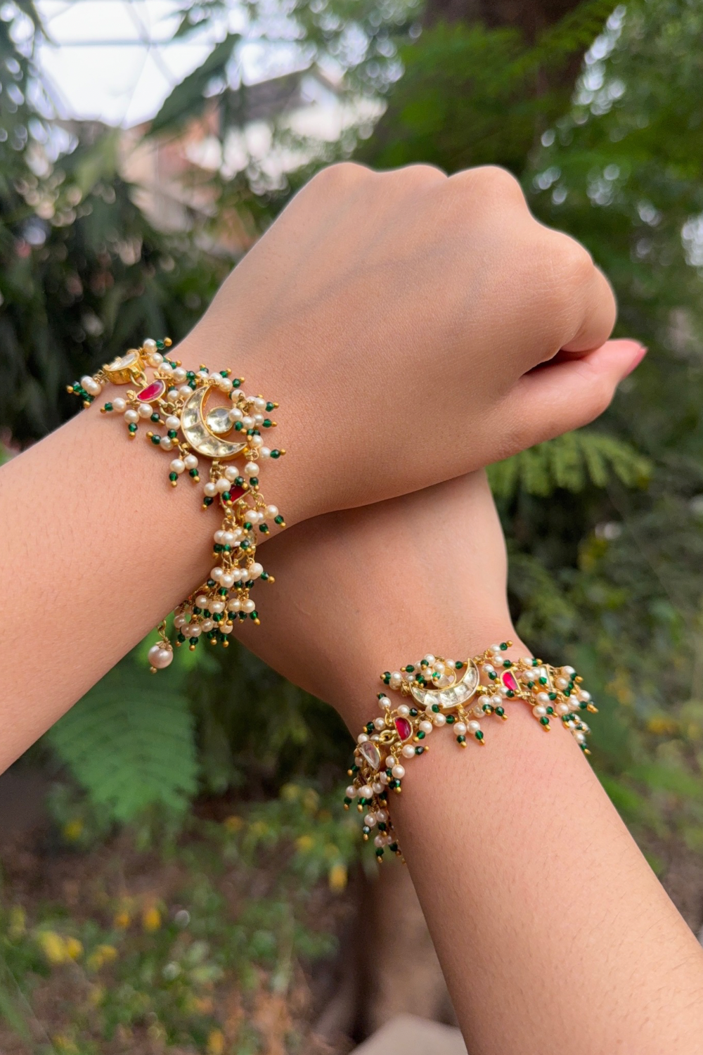 MEHER CHAND DETACHABLE HATHPHOOL (hathphool cum bracelet)