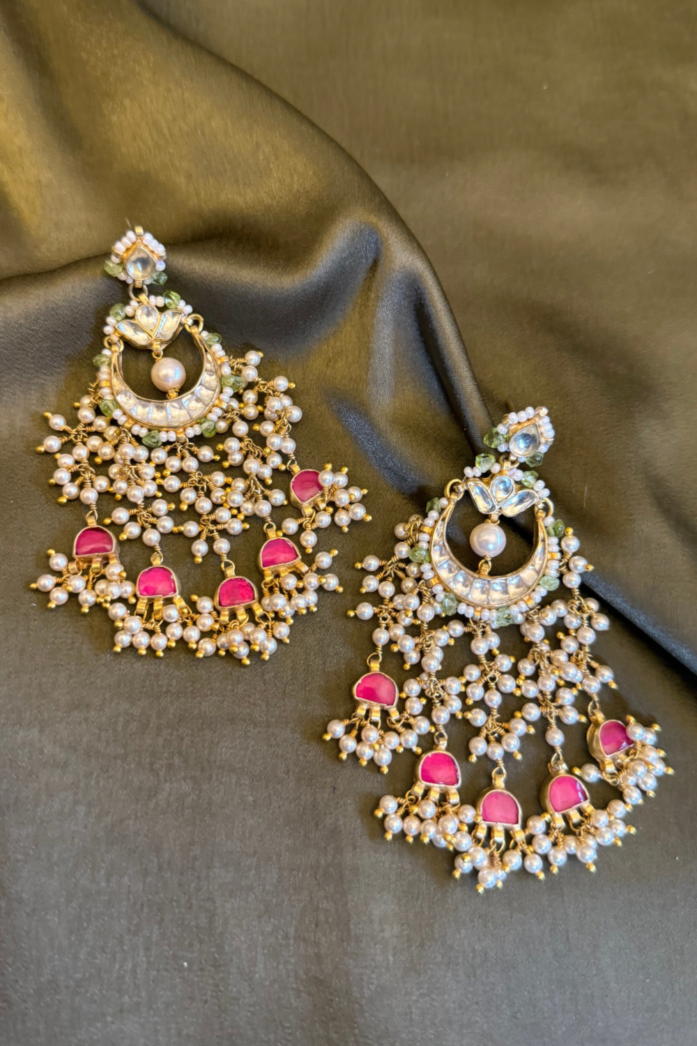 VERSATILE BRIDAL MOGRA EARRINGS