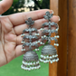 OXIDISED CURATED JHUMKIS