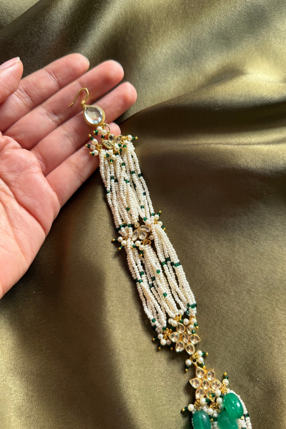 POLKI CHEED LONG HAIR ACCESSORY