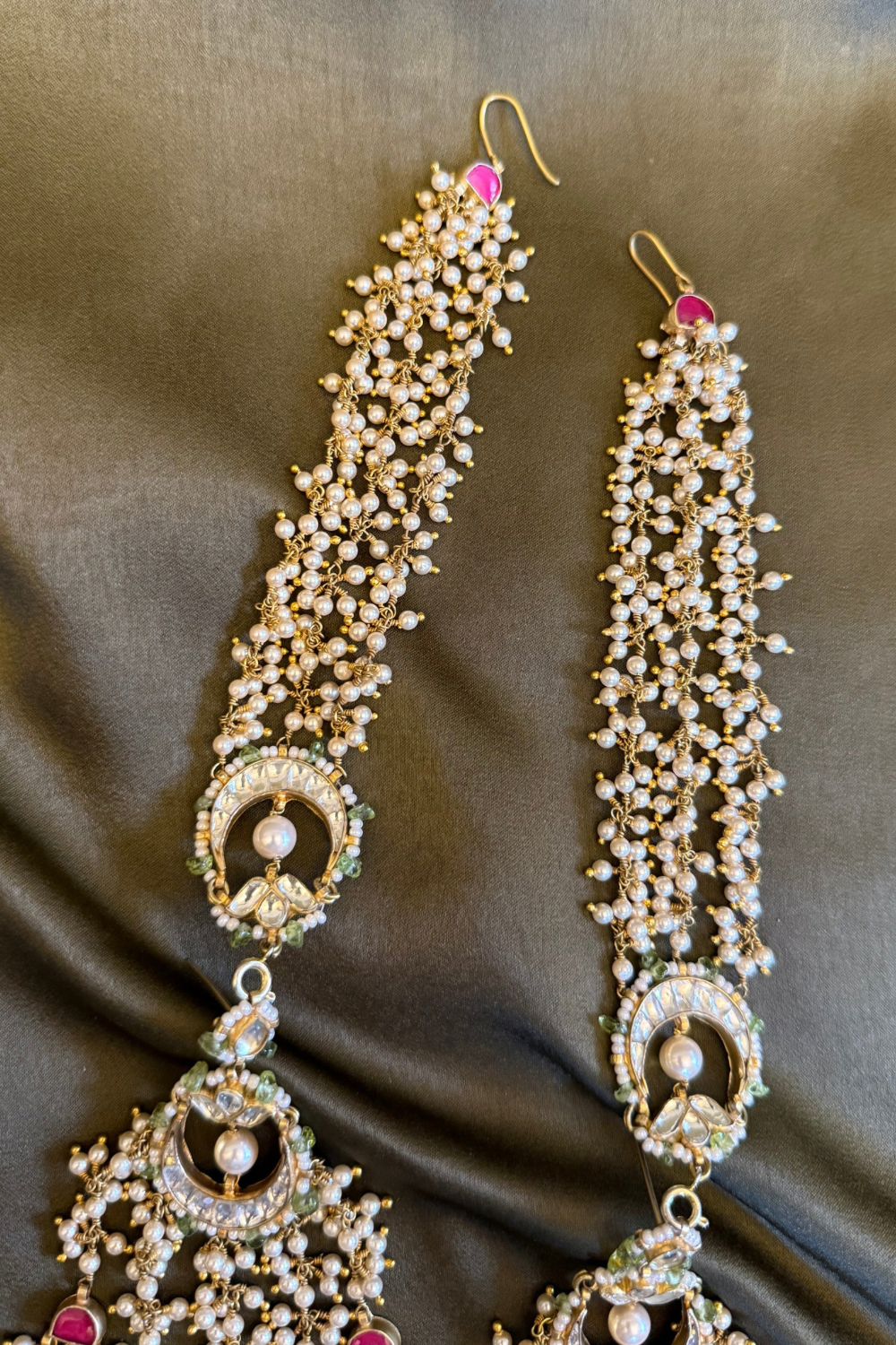 VERSATILE BRIDAL MOGRA EARRINGS