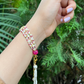 RED LADDER DETACHABLE TASSEL BRACELET