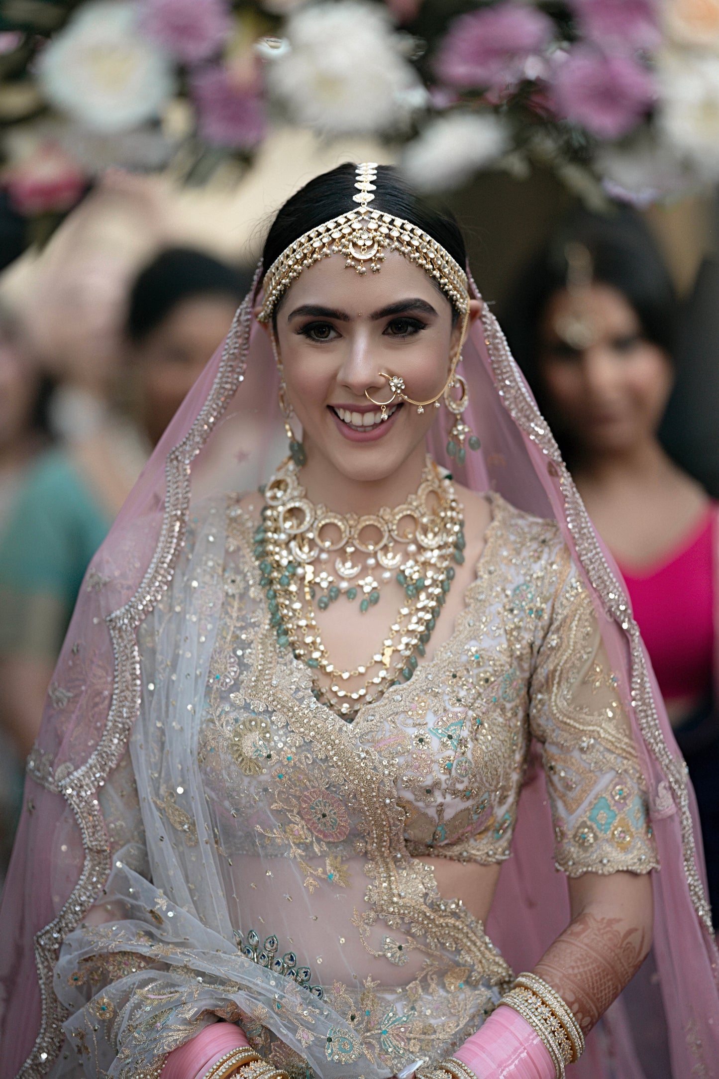 BRIDAL WEDDING JEWELLERY SET- CHOKER, NECKLACE & EARRINGS