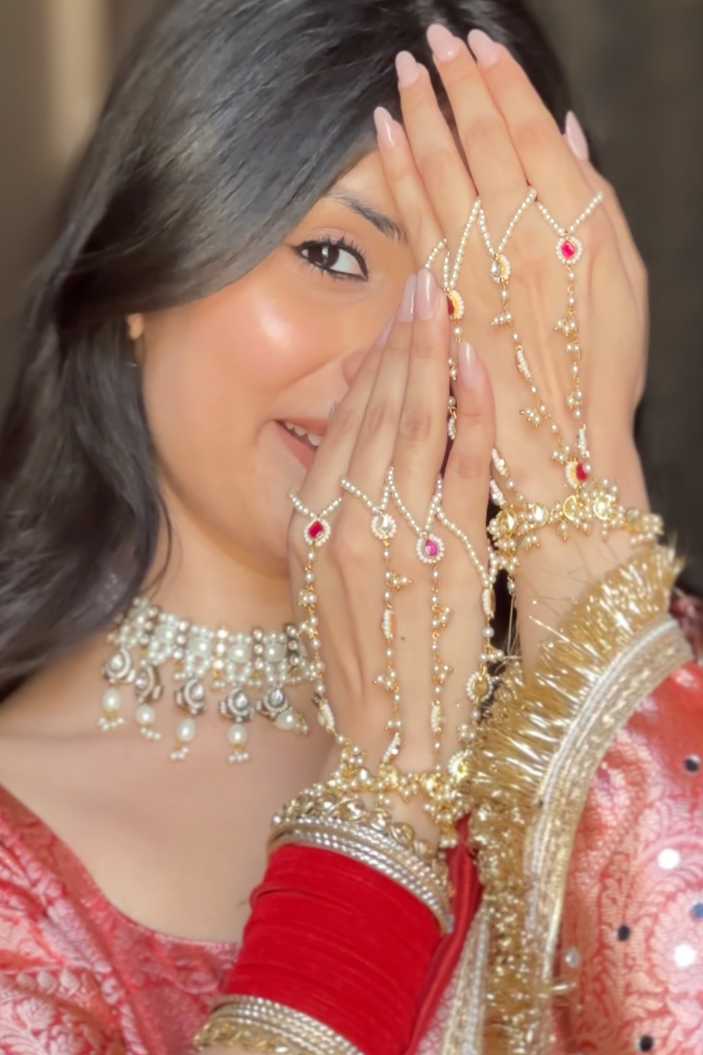MASTANI BRIDAL HATHPHOOL (PAIR)