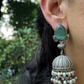 OXIDISED CURATED JHUMKIS