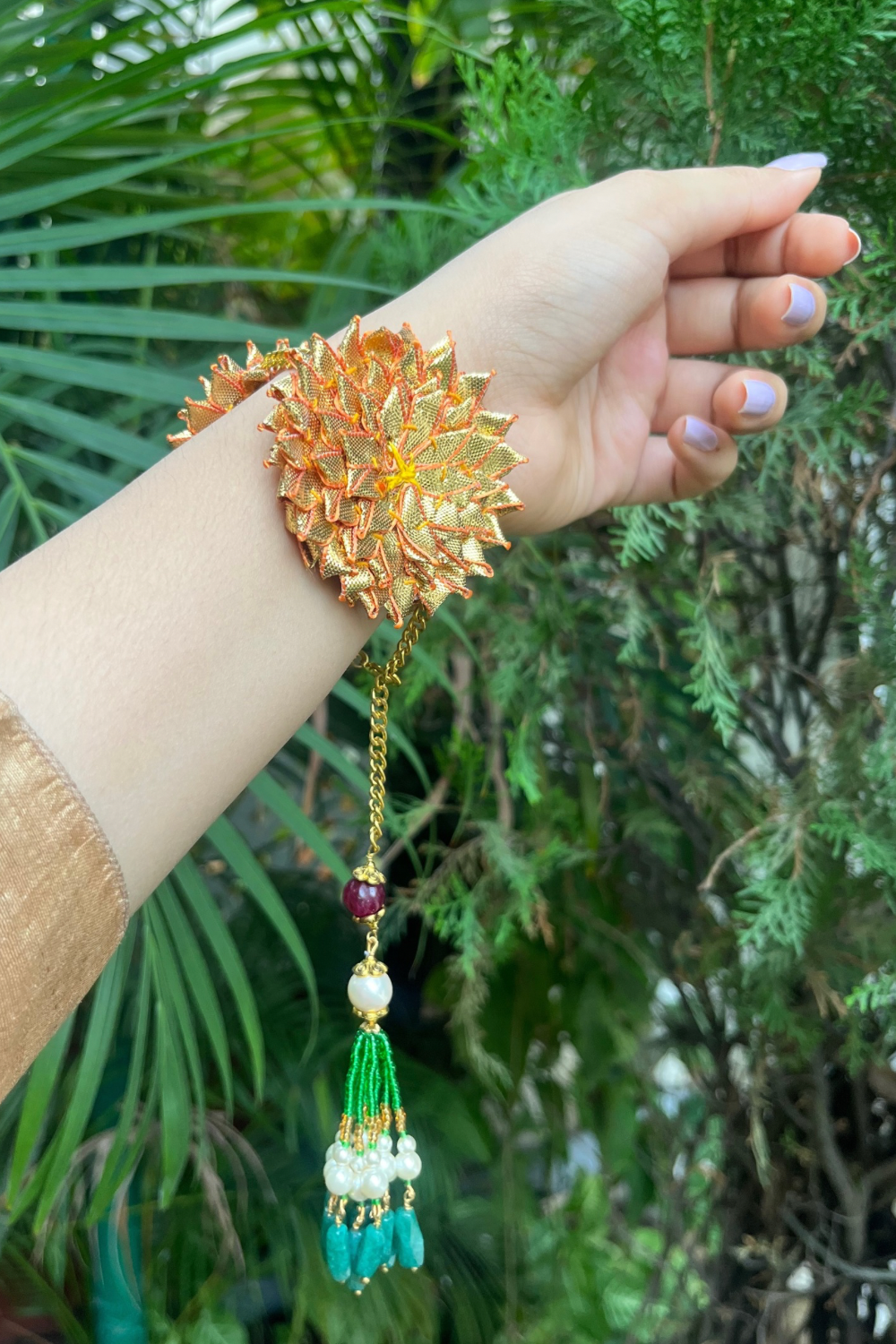 GOTA LUMBA RAKHI SET