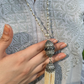 DHOLKI TASSEL NECKLACE