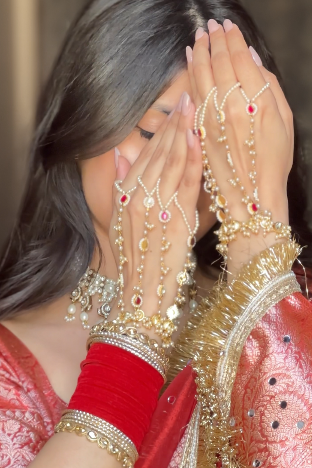 MASTANI BRIDAL HATHPHOOL (PAIR)