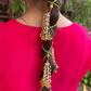 TASSEL GHUNGAROO PARANDI- GREEN