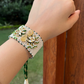 CHEED JAALI CHAND POCHI BRACELET