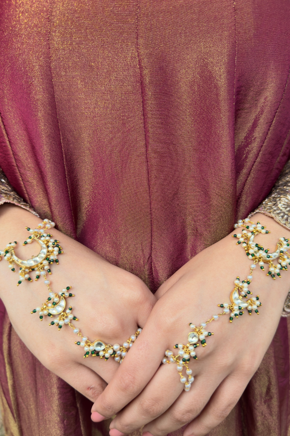 CHAAND HATHPHOOL (PAIR)