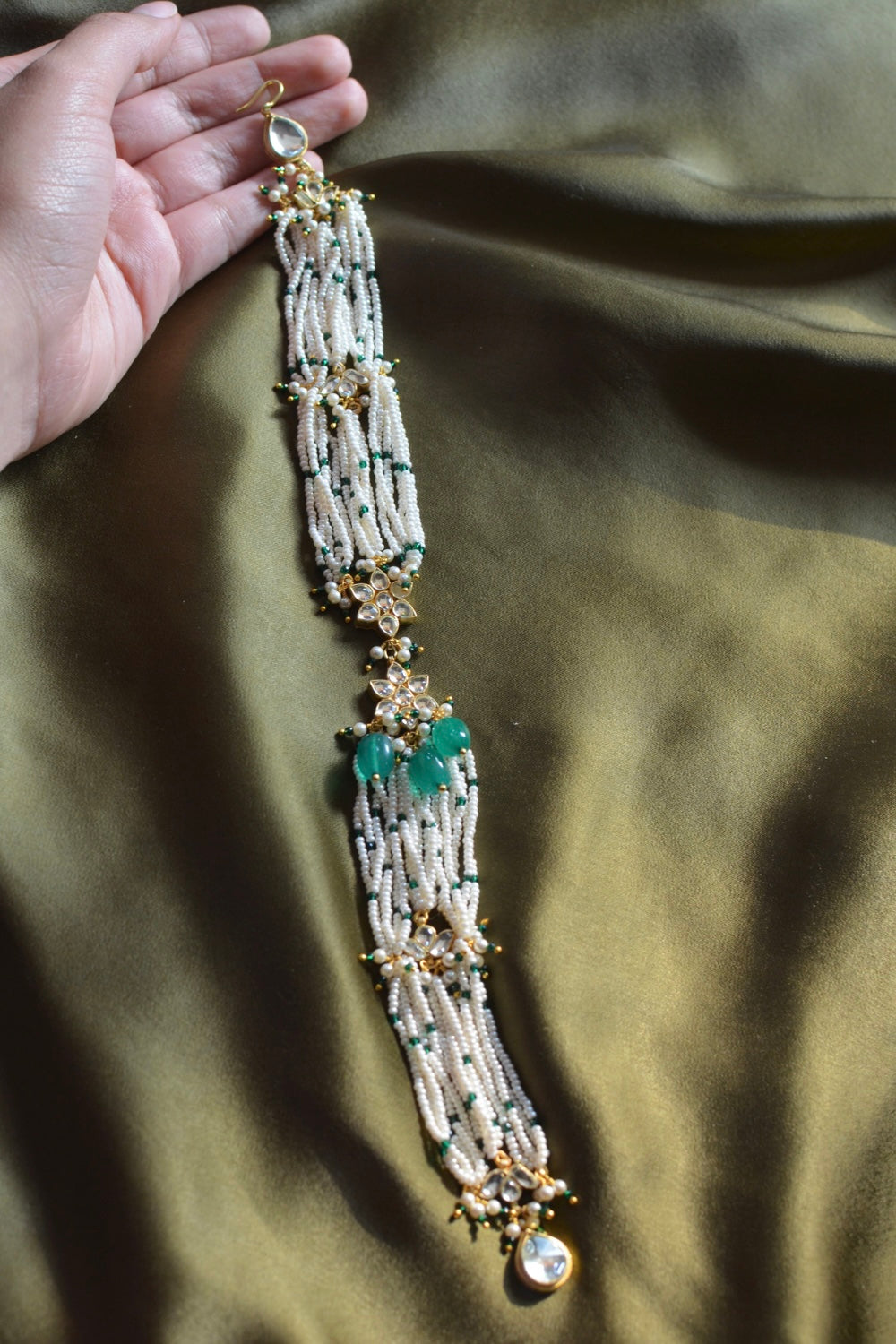 POLKI CHEED LONG HAIR ACCESSORY