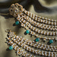 KUNDAN PEARL HEAVY SAHARA EARRINGS (limited edition)