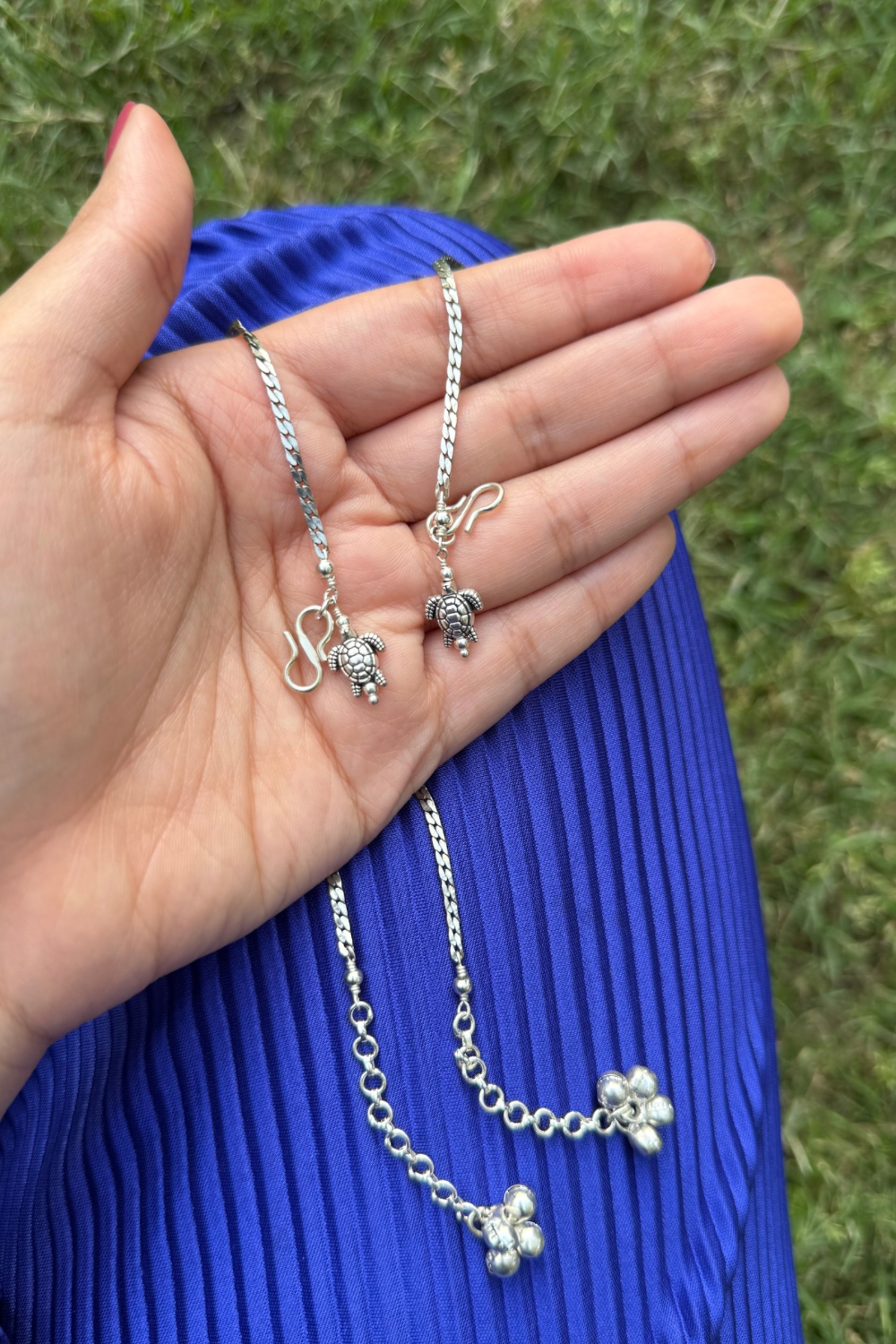 TORTOISE CHARM ANKLETS