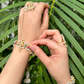 BRIDAL HATHPHOOL PAIR WITH DETACHABLE RINGS AND BRACELETS