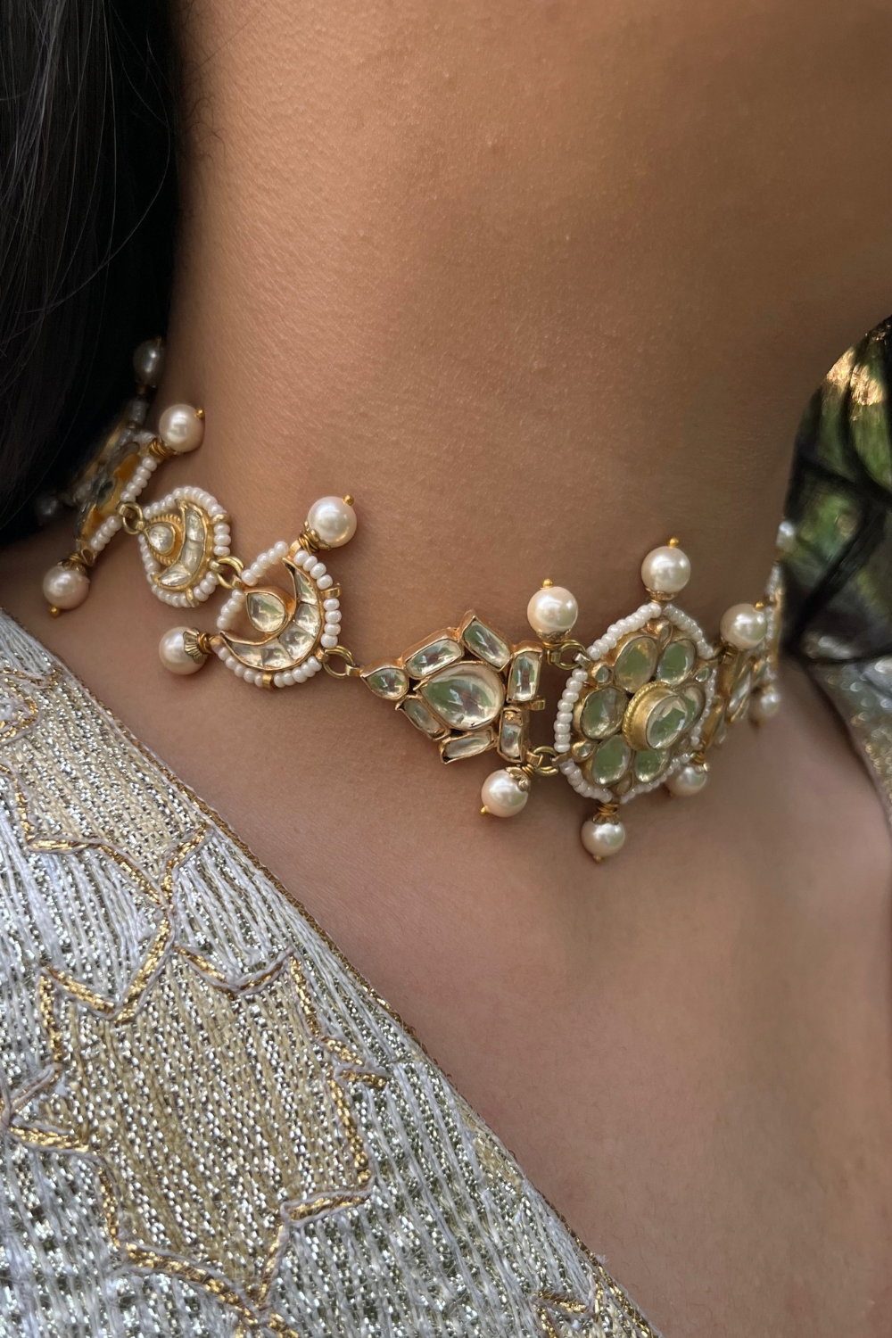 KUNDAN SHEESHPATTI CUM CHOKER