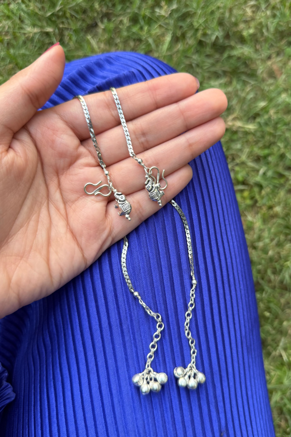 ELEPHANT CHARM ANKLETS