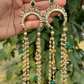 CHAND GHUNGAROO LONG CHAIN DANGLERS