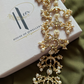 BRIDAL STATEMENT PEARL AND POLKI CENTRE HEAD-TIKKA