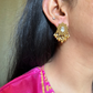 GOLDEN FLOWER STUDS