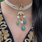 SOMA MINT GREEN NECKLACE SET