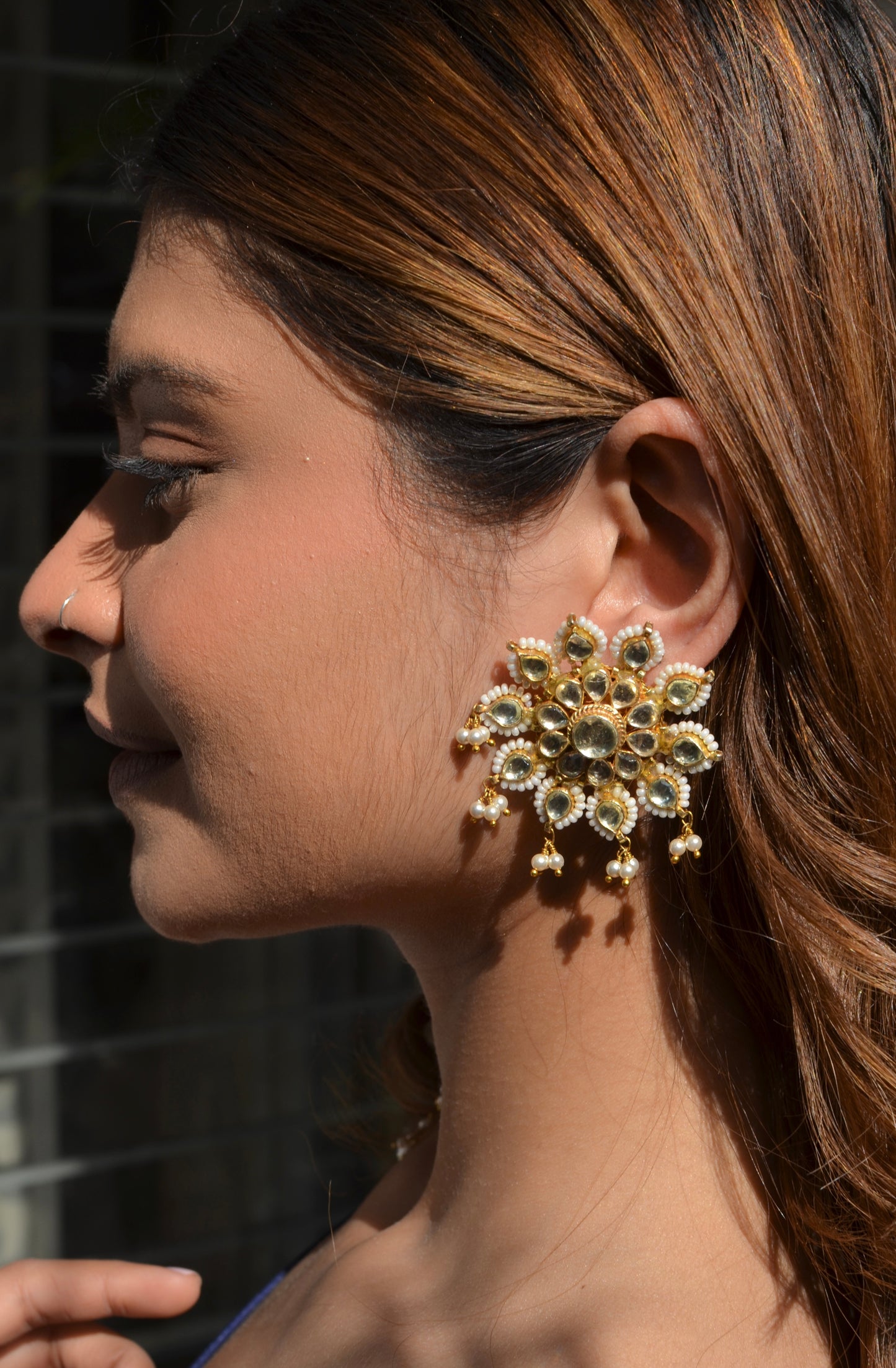 MOGRA POLKI STUDS