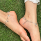 SILVER COLOUR BIRD ANKLETS (SINGLE ANKLET)