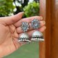 GREY STONE JHUMKIS