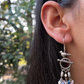 BIRD T-LOCK EARRINGS