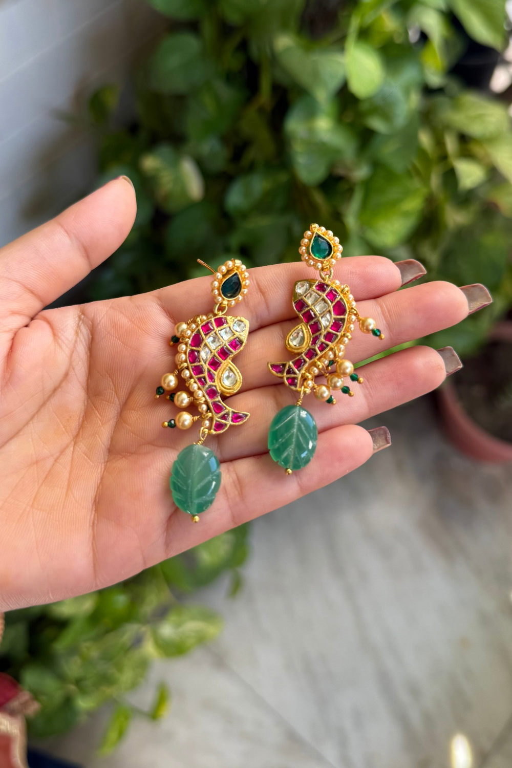 POLKI FISH DANGLERS