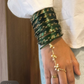 GOLD BIRD CHAIN HATHPHOOL (PAIR)