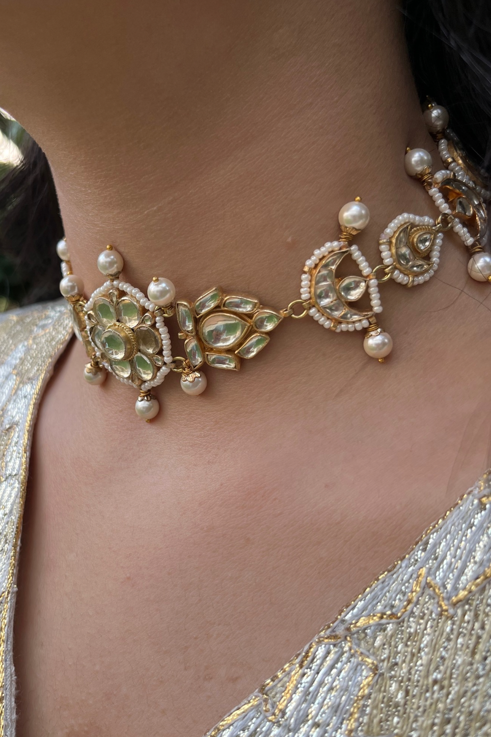 KUNDAN SHEESHPATTI CUM CHOKER