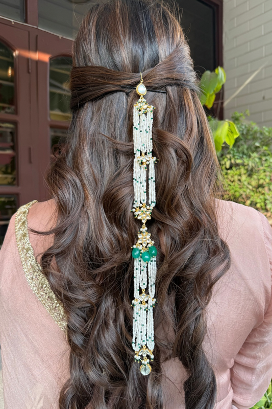 POLKI CHEED LONG HAIR ACCESSORY