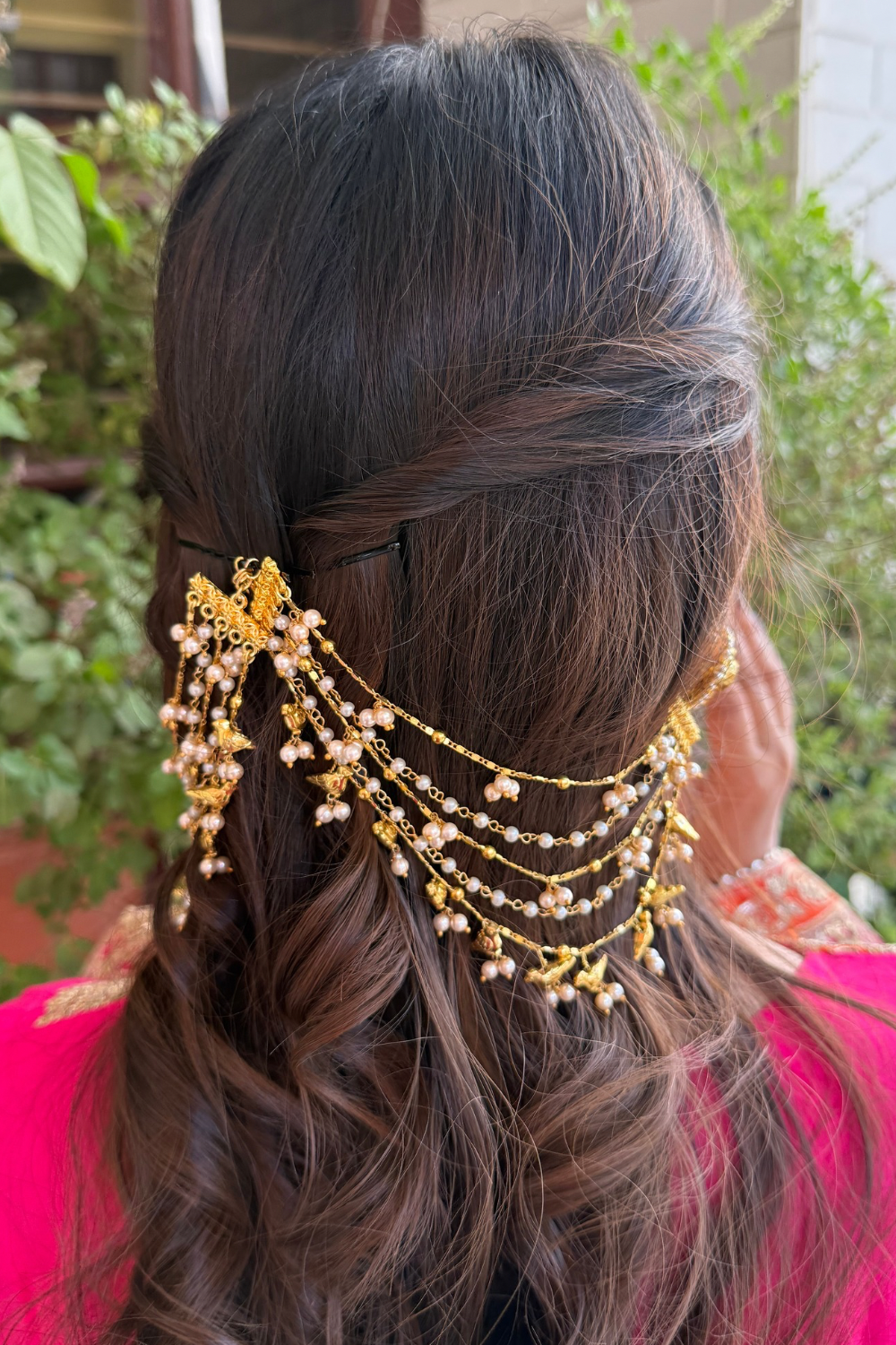 BRIDAL BIRD KAANCHAIN PAIR (only kaanchain)