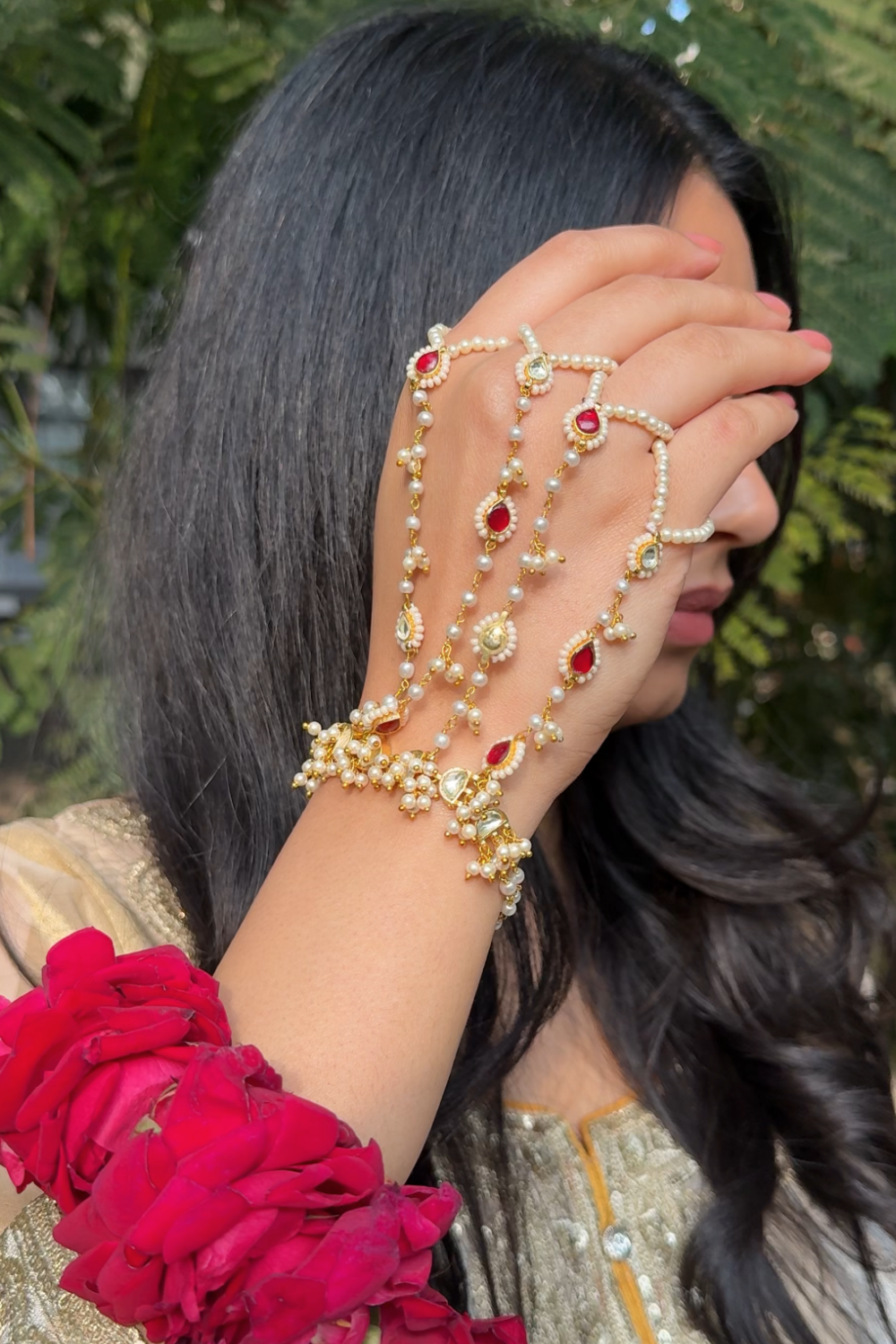 MASTANI BRIDAL HATHPHOOL (PAIR)