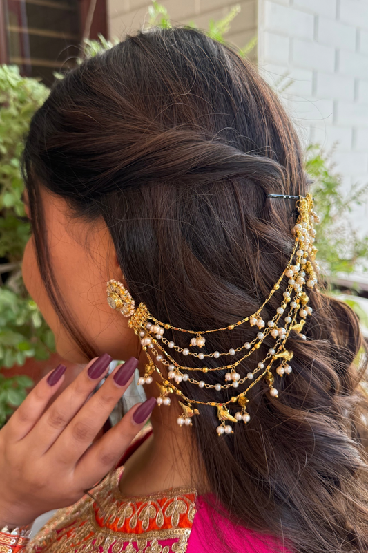 BRIDAL BIRD KAANCHAIN PAIR (only kaanchain)