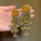 KUNDAN JHALLAR EARRINGS