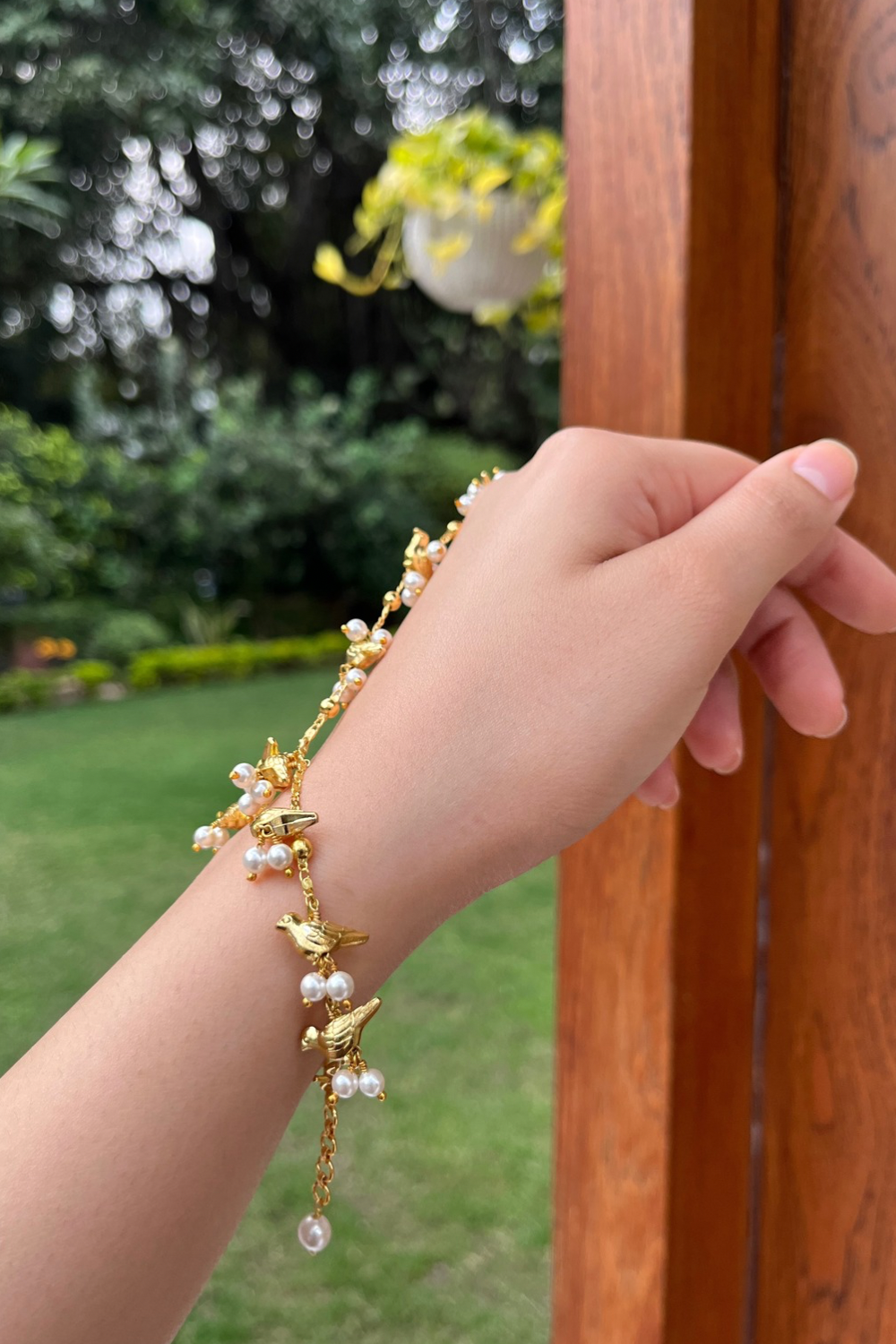 Chain Hathphool GOLD BIRD CHAIN HATHPHOOL – Heer House Of Jewellery