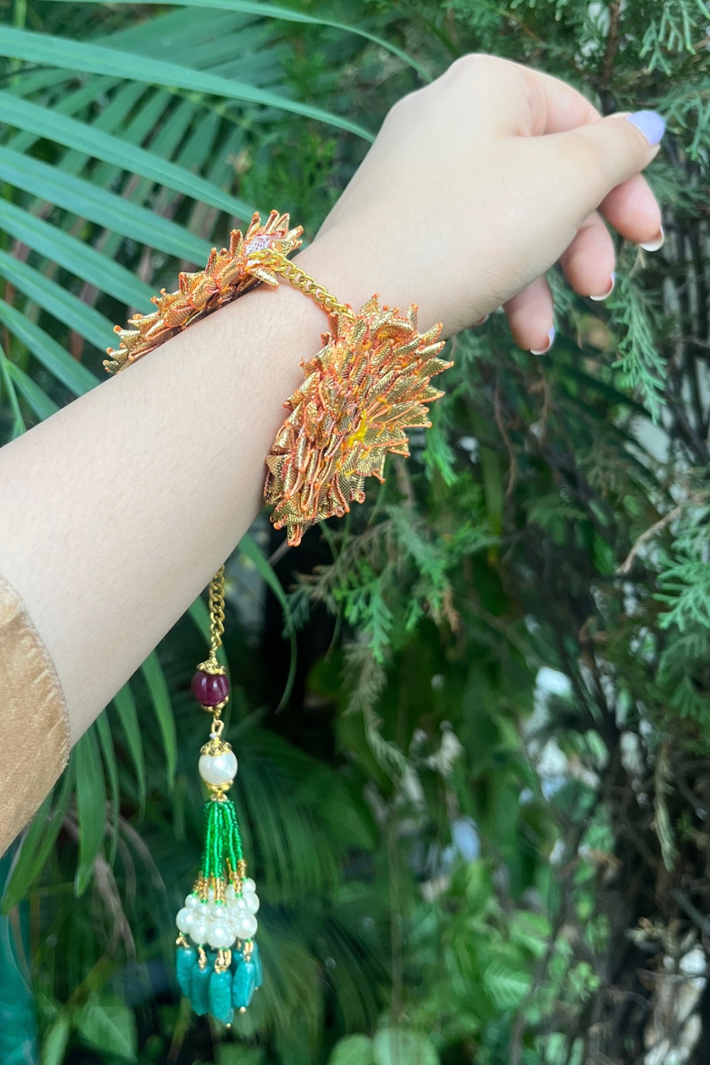 GOTA LUMBA RAKHI SET