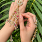 BRIDAL HATHPHOOL PAIR WITH DETACHABLE RINGS AND BRACELETS