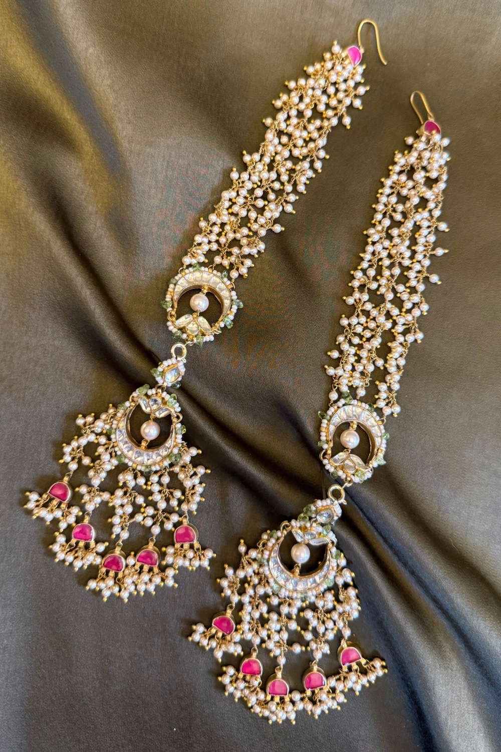 VERSATILE BRIDAL MOGRA EARRINGS