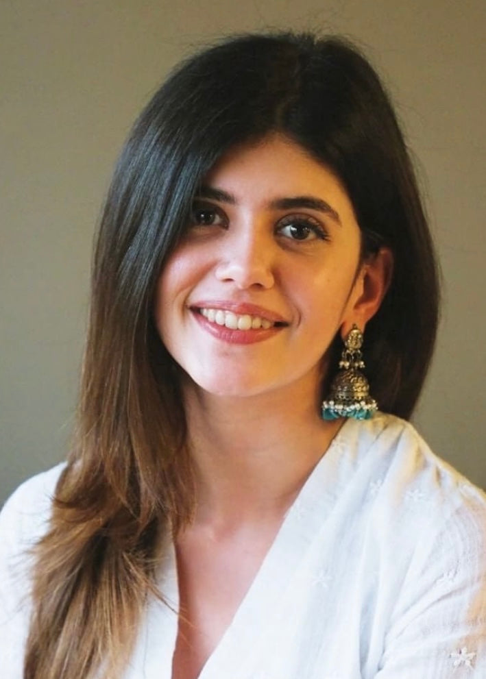 SANJANA SANGHI- TURQUOISE JHUMKIS